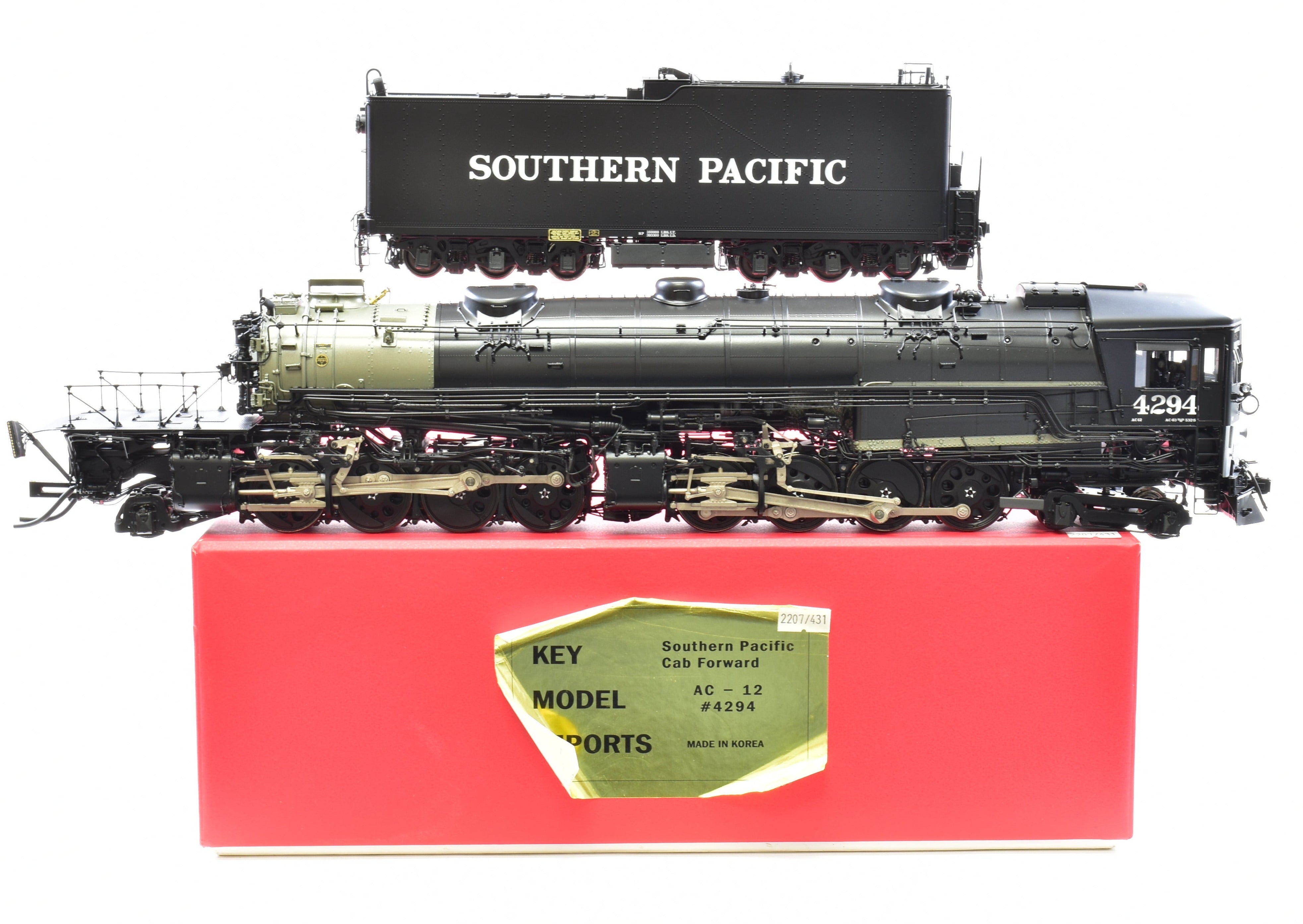 Nゲージ キーインポーツ KEY C&O T1 2-10-4 真鍮製 O Brass CON Key Model Imports SP - Southern Pacific AC-12 4