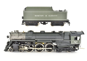 HO Brass Key Imports B&A - Boston & Albany J-2b 4-6-4 Hudson Round Dome FP No. 605