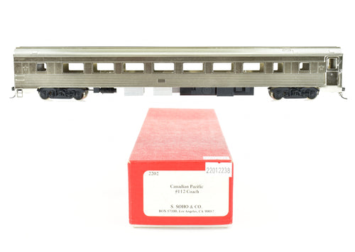 HO Brass SOVAN - S. Soho & Co. /Van Hobbies #2202 CP - Canadian Pacific No. 112 Coach