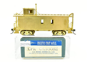 HO Brass PFM - Pacific Fast Mail CPR - Canadian Pacific Railway Wood Caboose