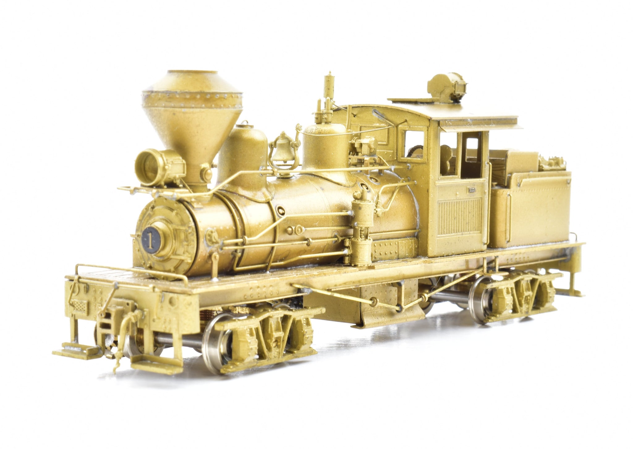 HO Brass PFM - United Hillcrest-Osbourne R.R. 2-Truck 25-Ton Shay Gear –  ReSourced Rails