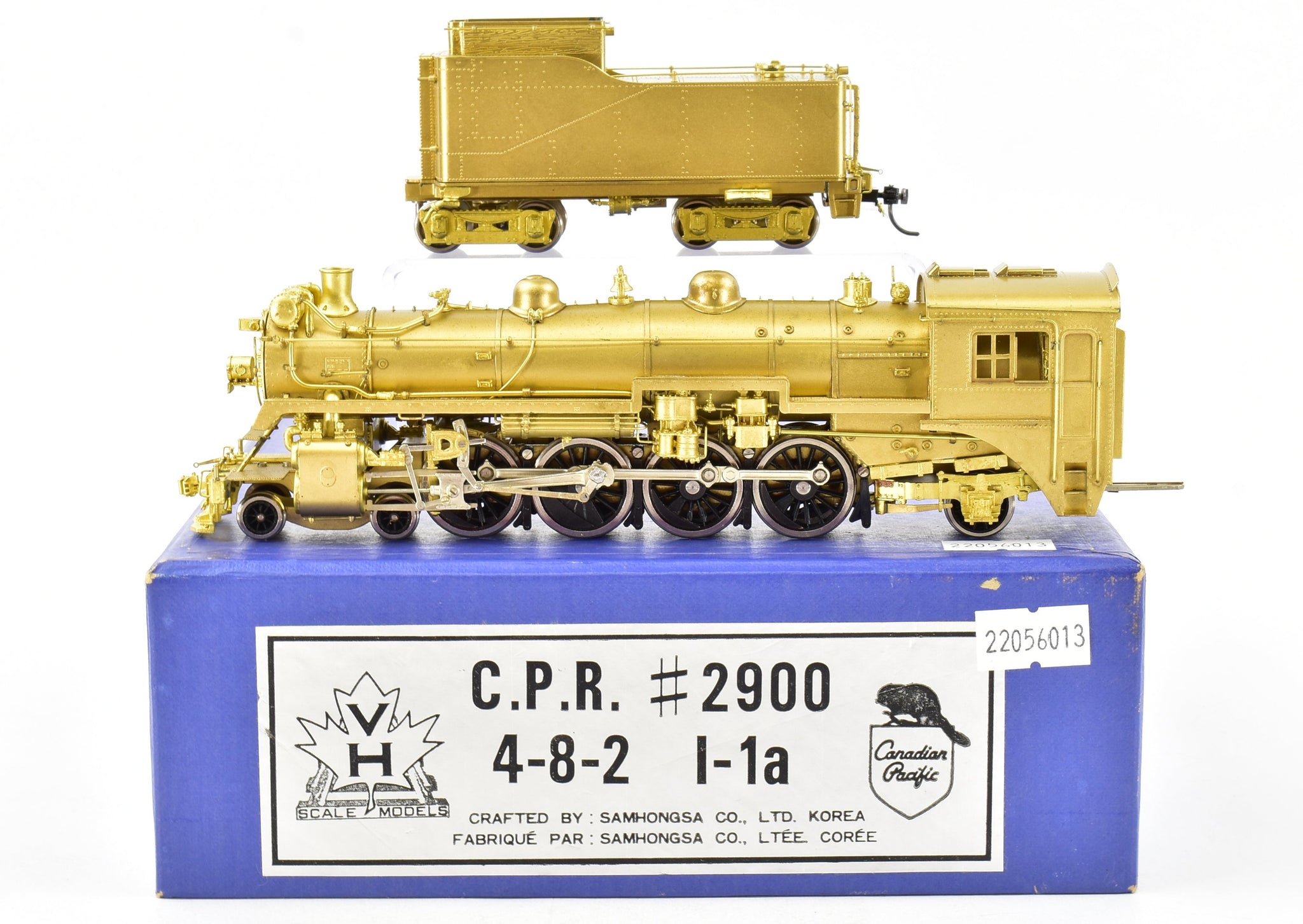 HO Brass VH - Van Hobbies CPR - Canadian Pacific Railway #2900 I-1a 4- –  ReSourced Rails