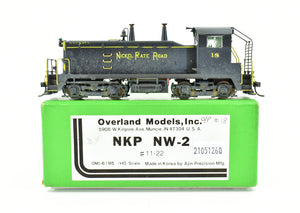 HO Brass OMI - Overland Models Inc. NKP - Nickel Plate Road EMD NW-2 Custom Painted
