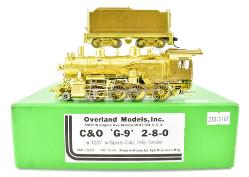 HO Brass OMI - Overland Models C&O - Chesapeake & Ohio G-9 2-8-0