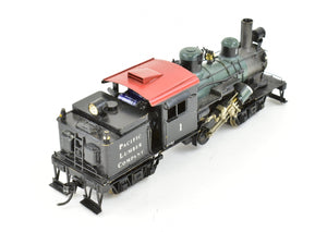 HO Brass PFM - United Various Roads 2-Truck Logging Climax Geared Locomotive Custom Painted WRONG BOX