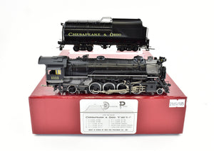 HO Brass CON DVP - Division Point Chesapeake & Ohio K1 2-8-2 Factory Painted #1111
