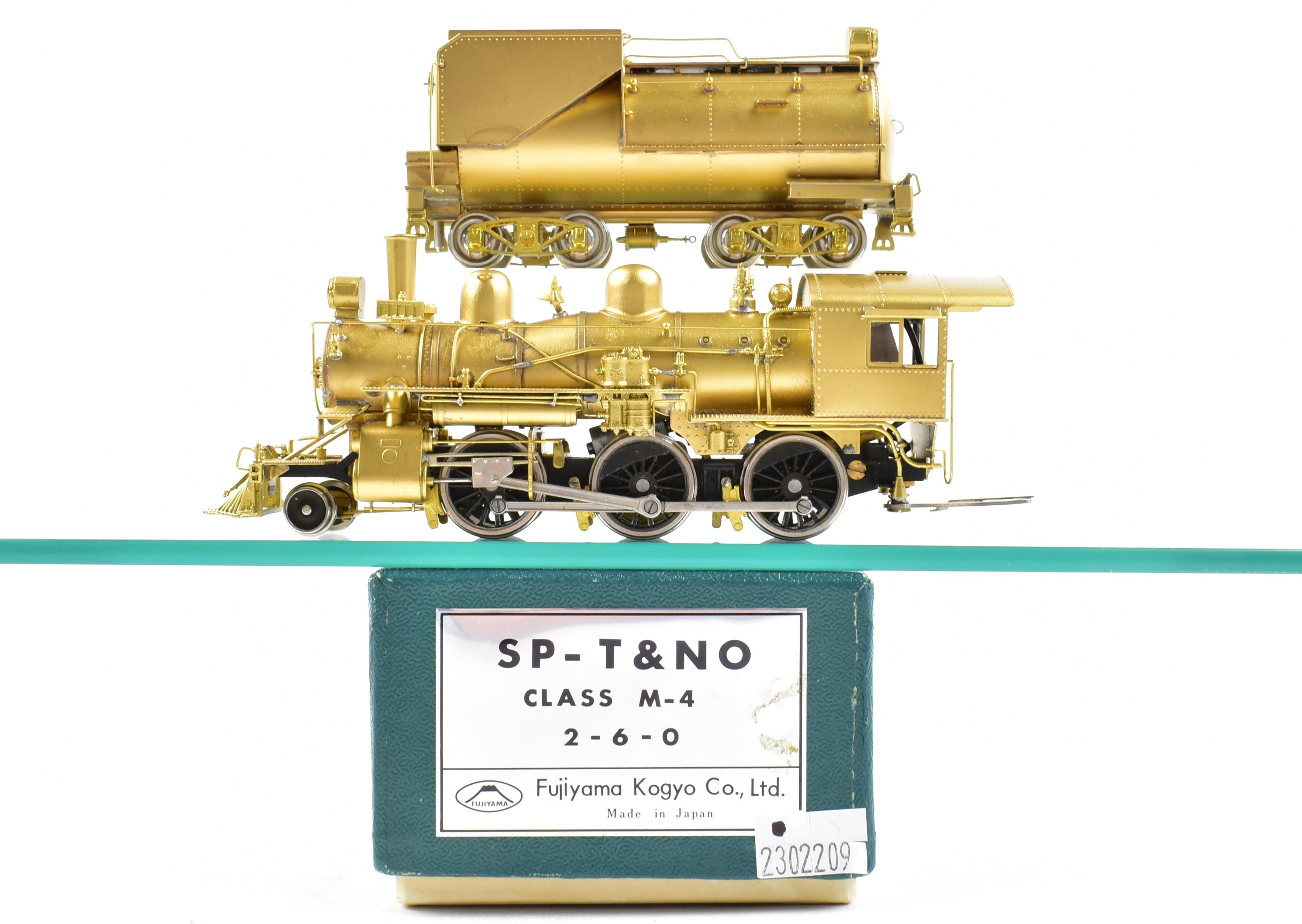 HO Brass PFM - Fujiyama T&NO - Texas & New Orleans SP - Southern Pacific  2-6-0 M-4 Mogul