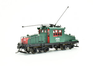 HO Brass The Car Works CNS&M - North Shore Line GE-ALCO Steeple Cab Electric #454 FP