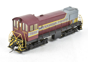 HO Brass Trains Inc. CPR - Canadian Pacific Railway ALCO S-2 Diesel Custom Painted No. 7050