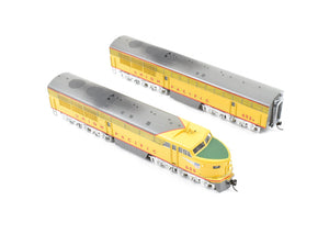 HO Brass Alco Models UP - Union Pacific FM Erie Built A/B Pair CP & Lightly Weathered  Nos. 650 & 652B