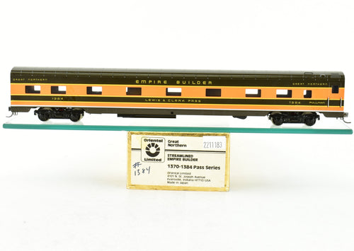 HO Brass Oriental Limited GN - Great Northern Streamlined 