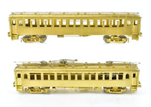 Load image into Gallery viewer, HO Brass MTS Imports SN - Sacramento Northern #1018-1025 Interurban Powered Coach/Unpowered Coach Trailer 2 Car Set
