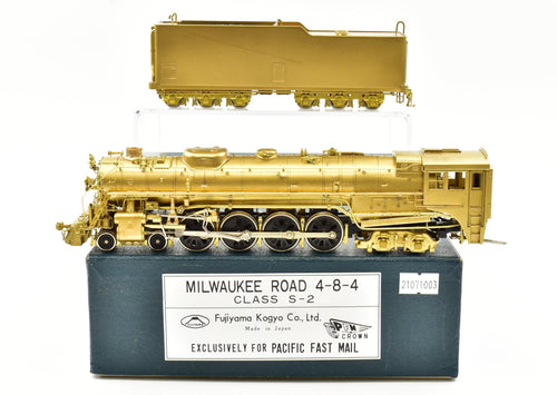 HO Brass PFM - Fujiyama MILW - Milwaukee Road 4-8-4 Class S-2 1981 Model