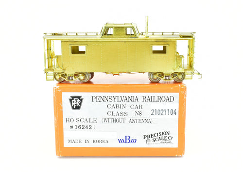 HO Brass PSC - Precision Scale Co. PRR - Pennsylvania Railroad N-8 Caboose Unpainted