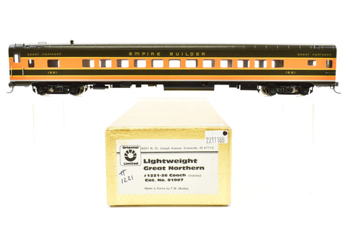 HO Brass Oriental Limited GN - Great Northern Streamlined 