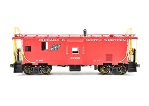 HO Brass OMI - Overland Models, Inc. C&NW - Chicago & North Western Steel Bay Window Caboose CP Red