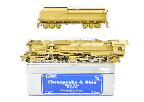 HO Brass NJCB C&O - Chesapeake & Ohio H-7a - 2-8-8-2