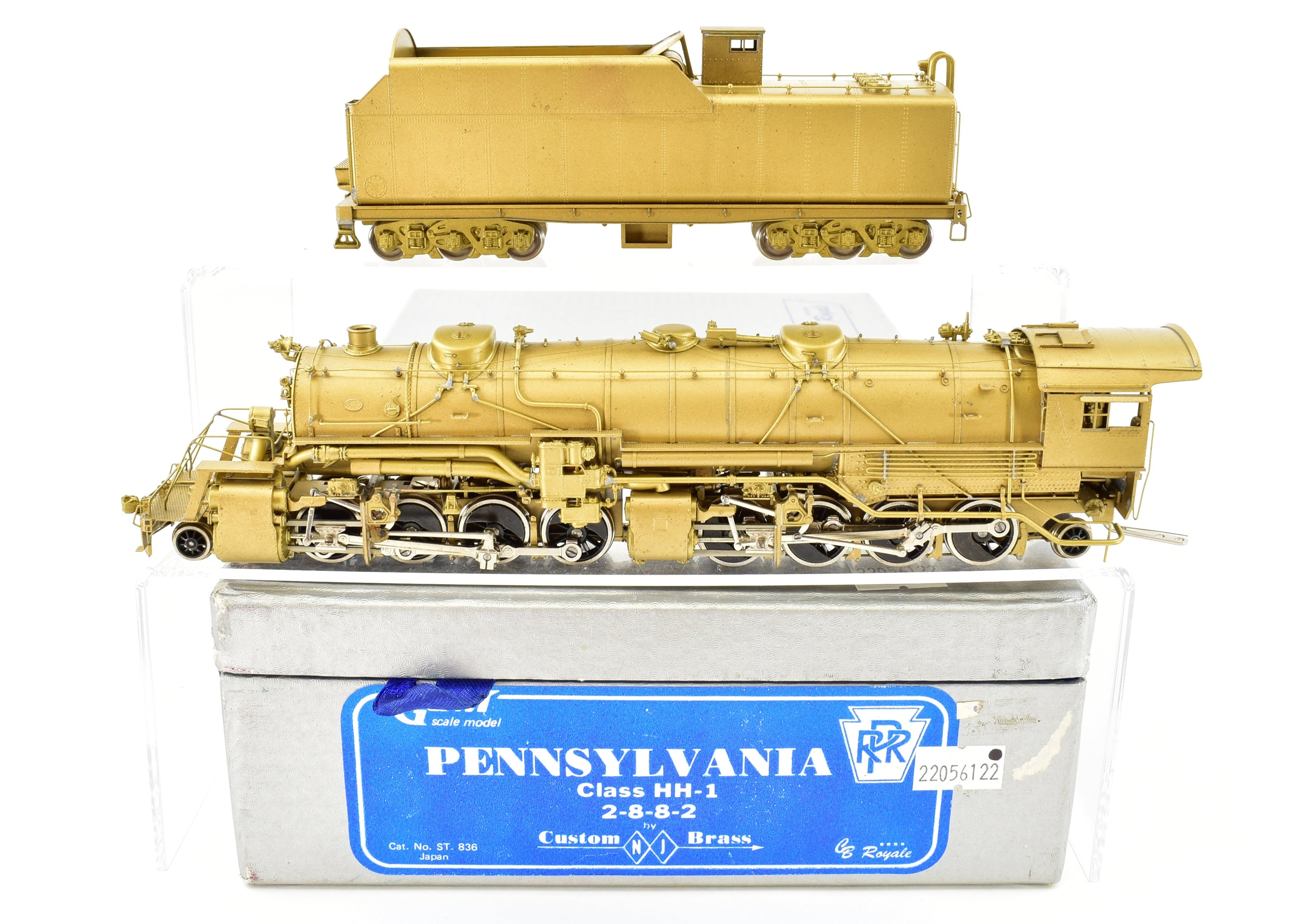 HO Brass NJ Custom Brass PRR - Pennsylvania Railroad Class HH-1 2