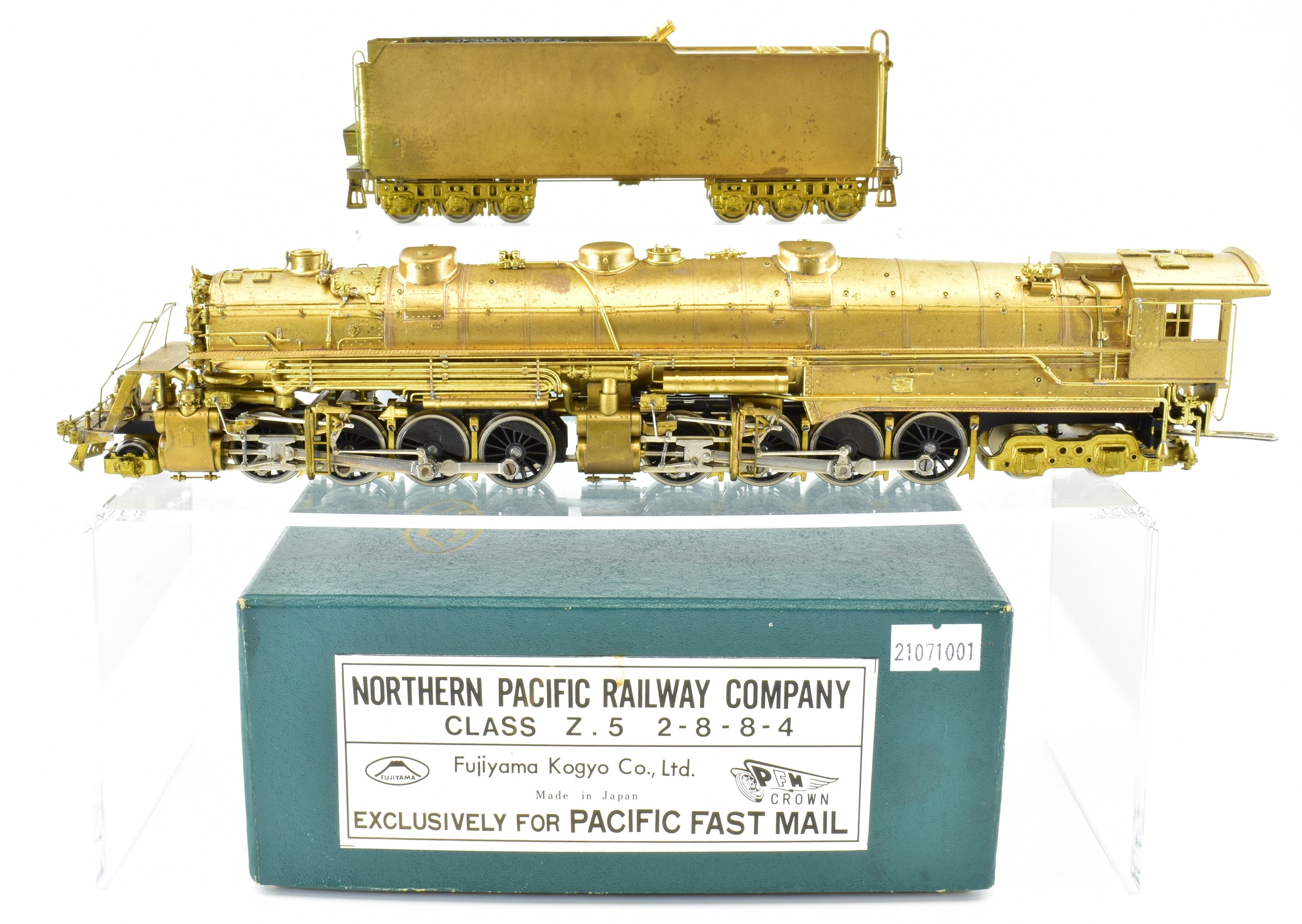 鉄道模型 Fujiyama Kogyo N.P 4-8-4 CLASS A.5 4-94＊HOゲージ Fujiyama Kogyo NORTHERN PACIFIC Class Z-5 2-8