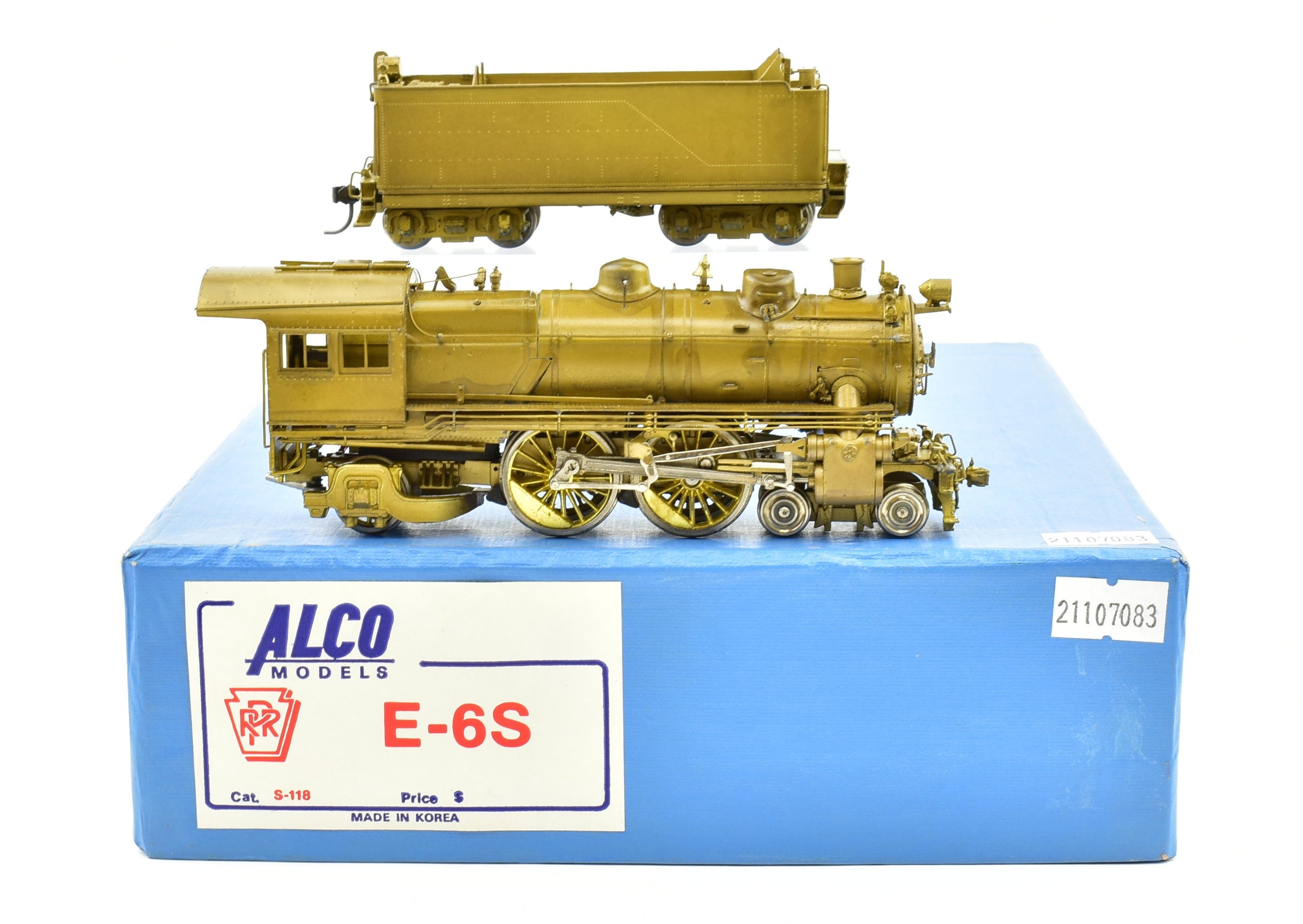 Alco Models H0 Corée - Usra 0-6-0 Baltimore & Ohio, Laiton, Powered Alco Models H0 Corée - Usra 0-6-0 Baltimore & Ohio, Laiton, Powered