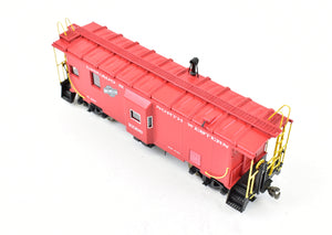 HO Brass OMI - Overland Models, Inc. C&NW - Chicago & North Western Steel Bay Window Caboose CP Red