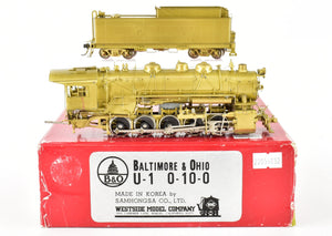 HO Brass Westside Model Co. B&O - Baltimore & Ohio Class U-1 0-10-0 Switcher