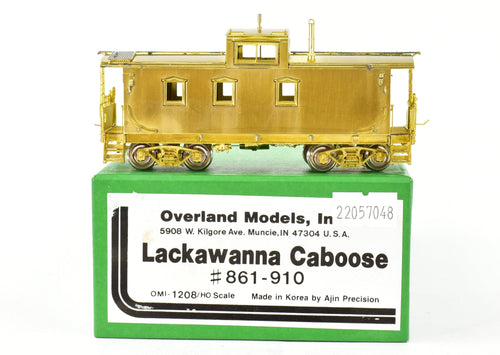 HO Brass OMI - Overland Models, Inc. DL&W - Delaware Lackawanna & Western #861-910 Caboose