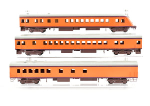 HO Brass NPP - Nickel Plate Products MILW - Milwaukee Road Hiawatha Factory Painted 3 Car Set