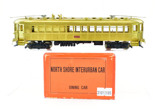 HO Brass NPP - Nickel Plate Products CNS&M - North Shore Line Interurban Dining Car