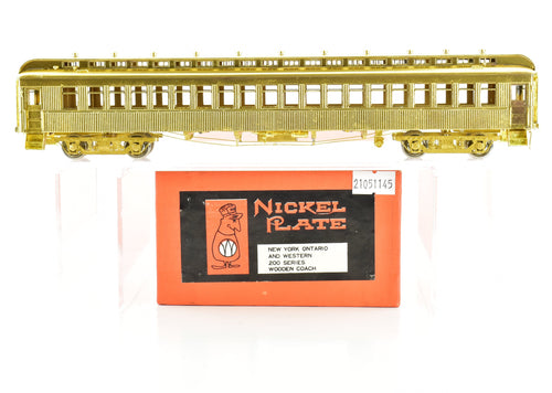 HO Brass NPP - Nickel Plate Products NYO&W - New York Ontario & Western 200 Series Wooden Coach