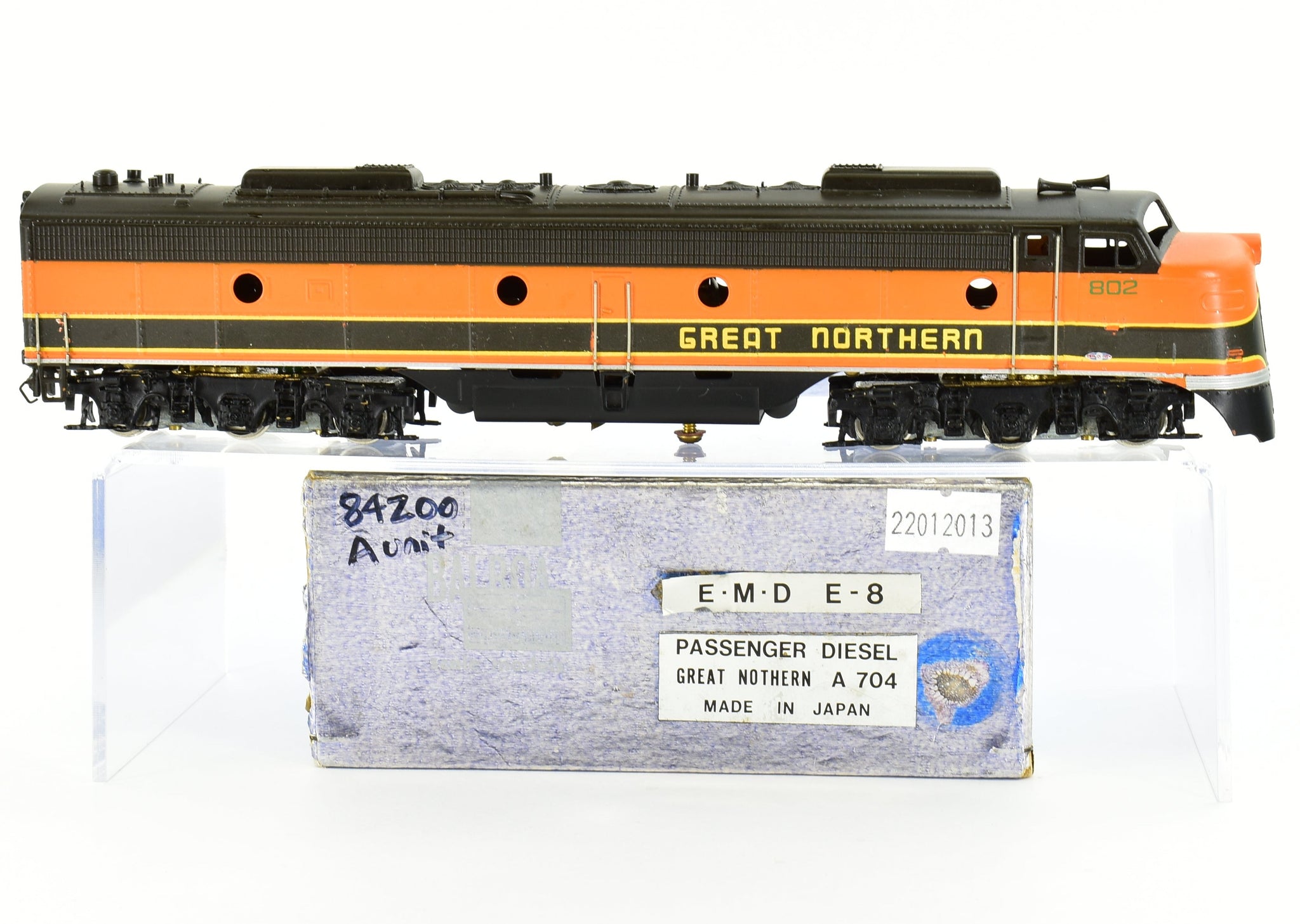 HO Brass Balboa GN - Great Northern EMD E-8a Passenger Diesel FP