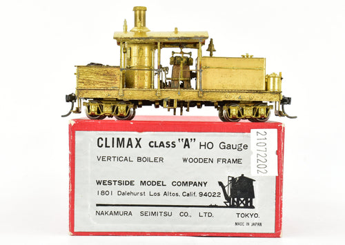 HO Brass Westside Model Co. Various Logging Class 