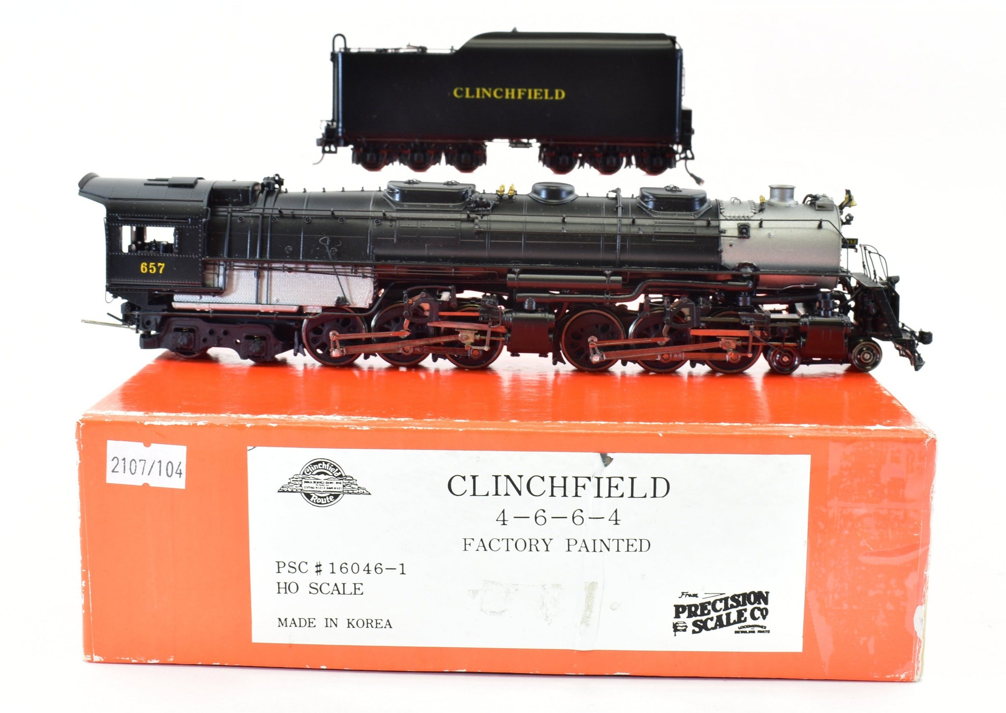 HO Brass CON PSC - Precision Scale Co. CRR - Clinchfield 4-6-6-4 Chall –  ReSourced Rails