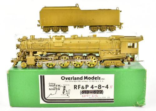 HO Brass OMI - Overland Models, Inc. RF&P - Richmond Fredericksburg & Potomac 4-8-4 #613-622