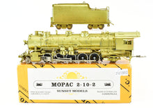 Load image into Gallery viewer, HO Brass Sunset Models MP- Missouri Pacific 2-10-2
