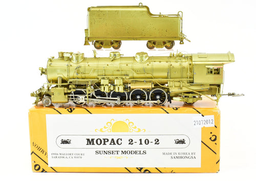 HO Brass Sunset Models MP- Missouri Pacific 2-10-2