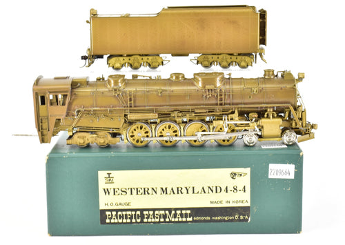 HO Brass PFM - SKI WM - Western Maryland 4-8-4 J-1 Potomac