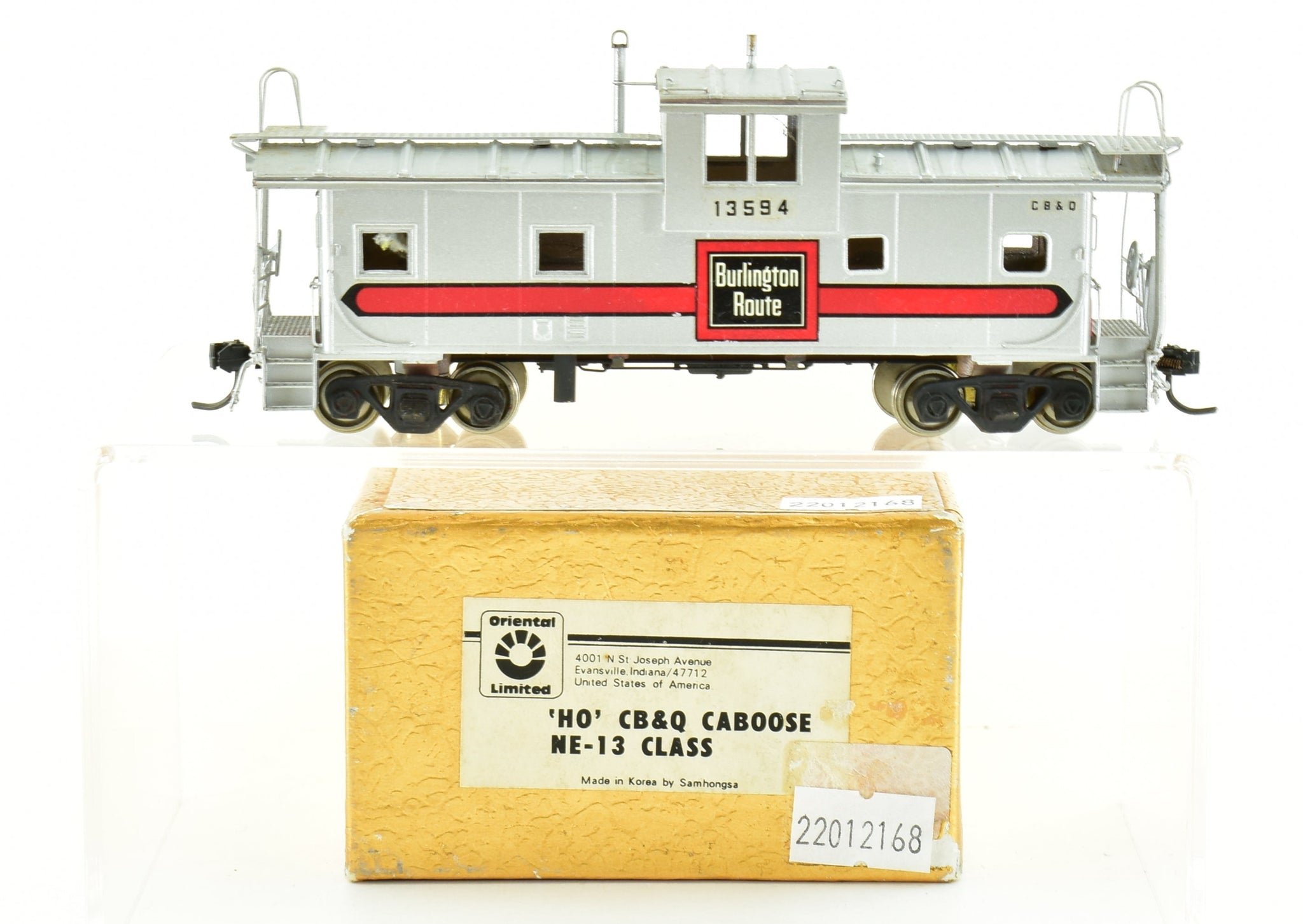 EMD E8/9 A CB&Q 2両セット HO EMD E8A (DC/Silent): Burlington (CB&Q): #9942A - Rapido