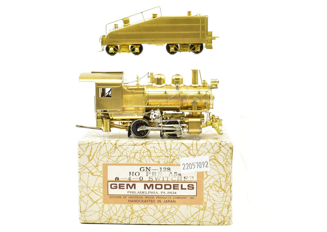 HO Brass Gem Models PRR - Pennsylvania Railroad Class A-5s 0-4-0 Switcher