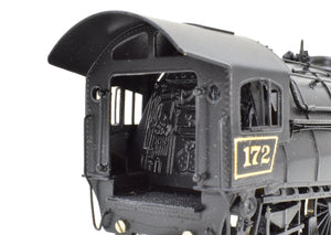 HO Brass Empire Midland RDG - Reading G2sa #175 4-6-2 Pacific CP No. 172 with NWSL Gearbox