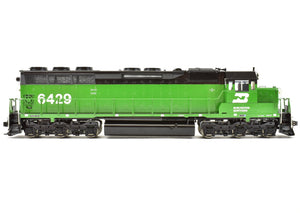 HO Brass Oriental Limited BN - Burlington Northern EMD SD45 3600 HP Low Hood NP - Northern Pacific Version Pro Painted