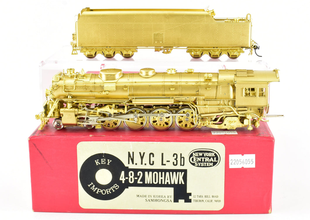 HO Brass Key Imports NYC - New York Central L-3b 4-8-2 Mohawk 1983 Run –  ReSourced Rails