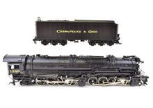 Load image into Gallery viewer, HO Brass CON OMI - Overland Models C&amp;O - Chesapeake &amp; Ohio H-7 2-8-8-2 FP #1540
