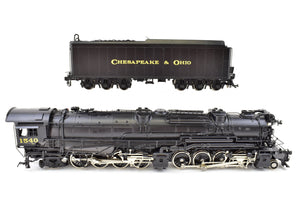 HO Brass CON OMI - Overland Models C&O - Chesapeake & Ohio H-7 2-8-8-2 FP #1540