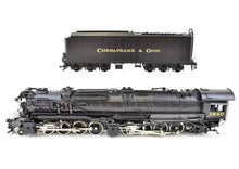 Load image into Gallery viewer, HO Brass CON OMI - Overland Models C&amp;O - Chesapeake &amp; Ohio H-7 2-8-8-2 FP #1540
