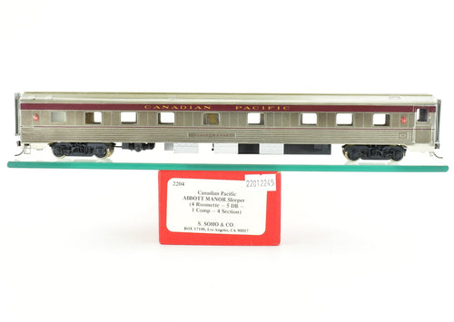 HO Brass S. Soho & Co. CPR - Canadian Pacific Railroad 