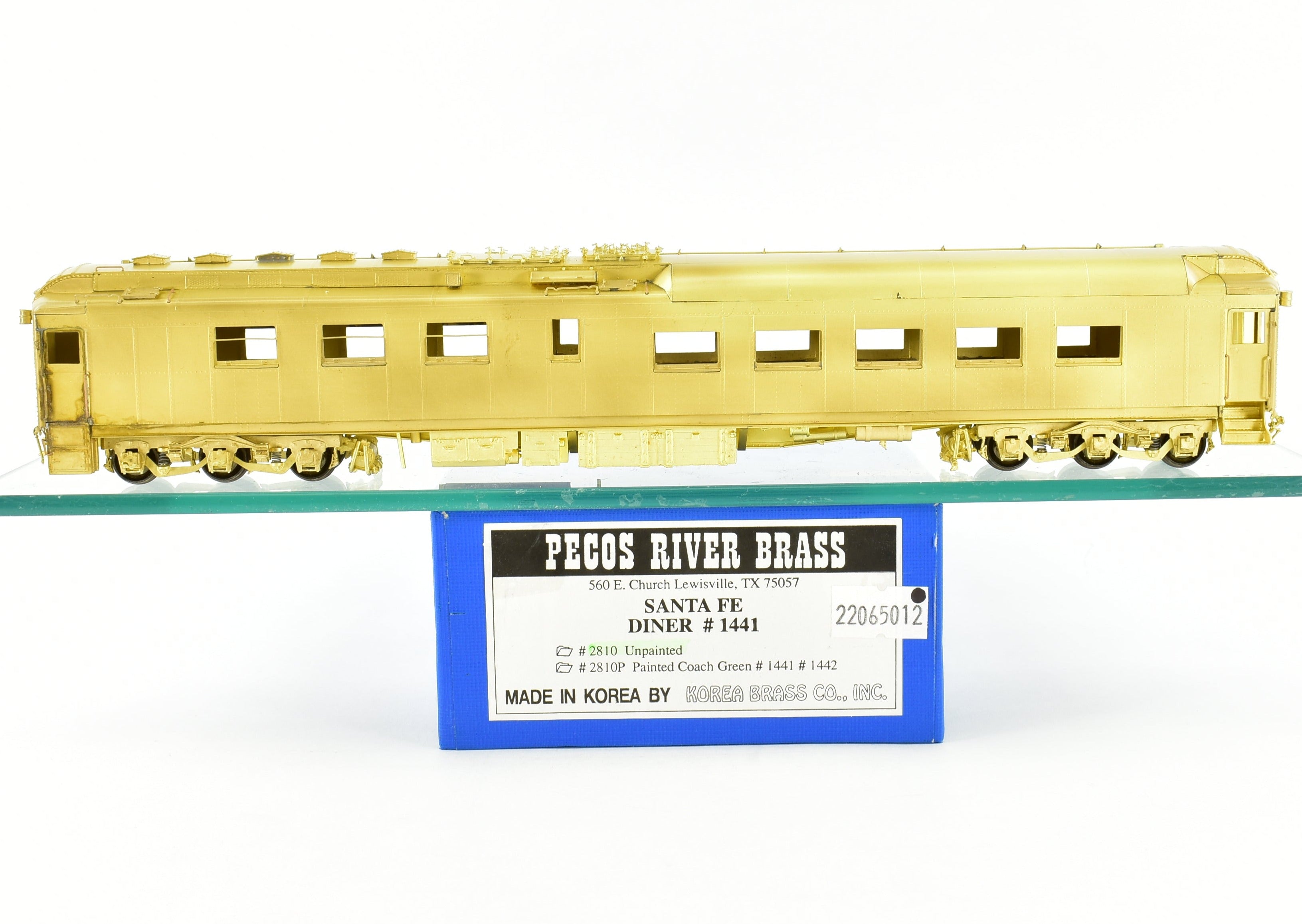 HO Brass Pecos River Brass MP - Missouri Pacific Greenville 70-Ton