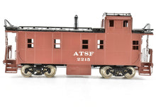 Load image into Gallery viewer, HO Brass Key Imports ATSF - Santa Fe #2201 Class Flat Side Caboose Original Version FP
