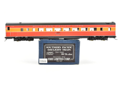 HO Brass Erie Limited SP - Southern Pacific Daylight Train 79-C-1 Coach FP