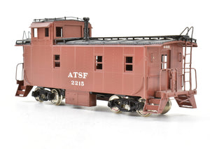 HO Brass Key Imports ATSF - Santa Fe #2201 Class Flat Side Caboose Original Version FP